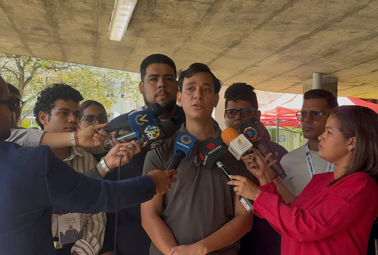 Ariel Pérez, secratrio de derechos estudiantiles.