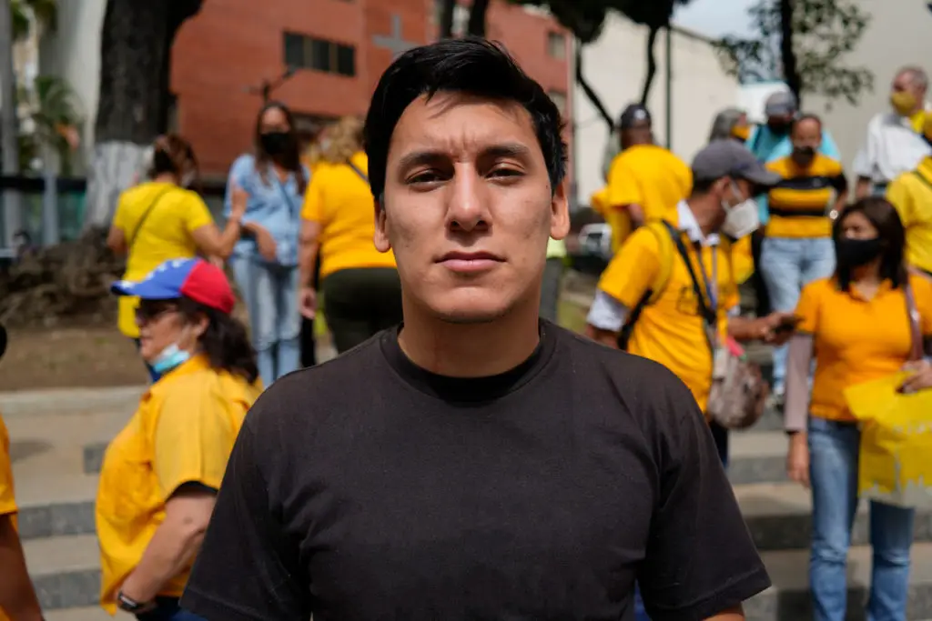 Dilan Estrada, abogado y dirigente del partido Primero Justicia.