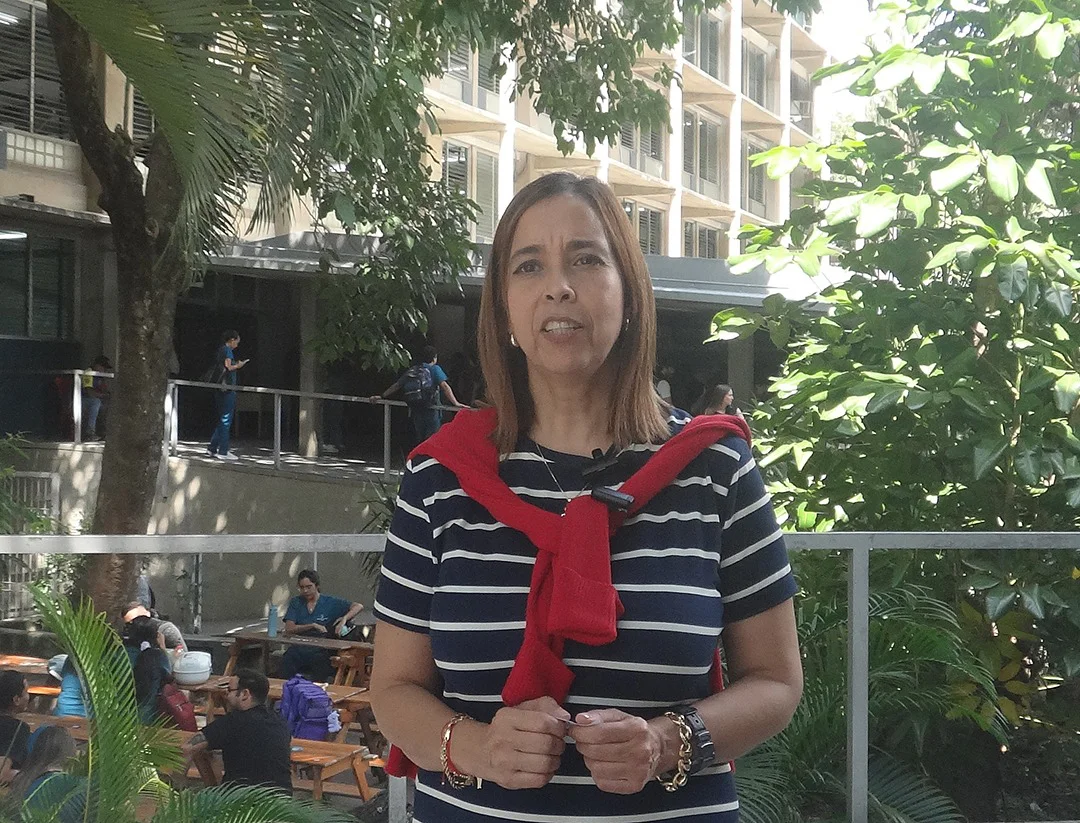 Corina Aristimuño, secretaria de la Universidad Central de Venezuela UCV.